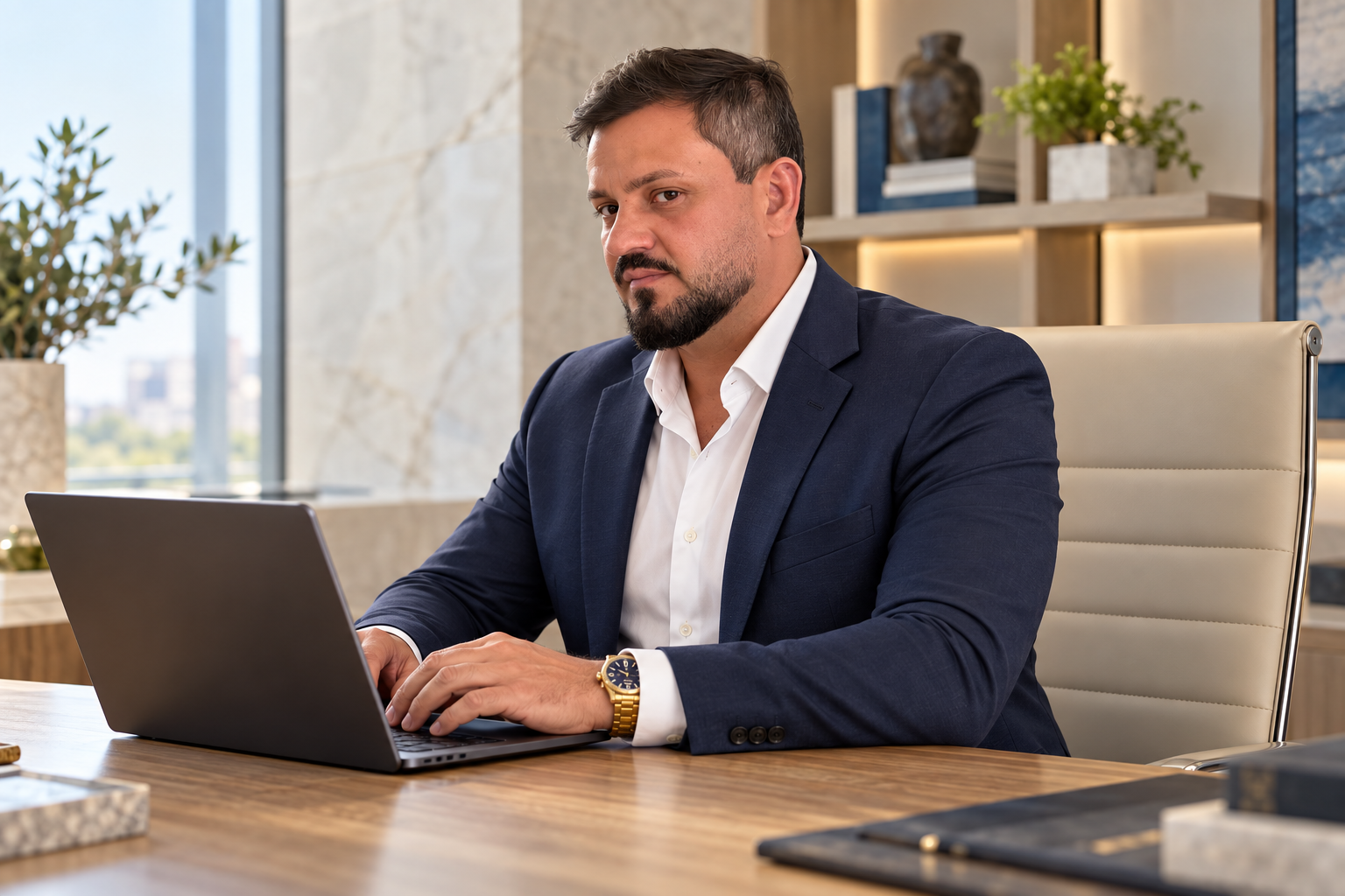 Dr. Diego Campos em consultório